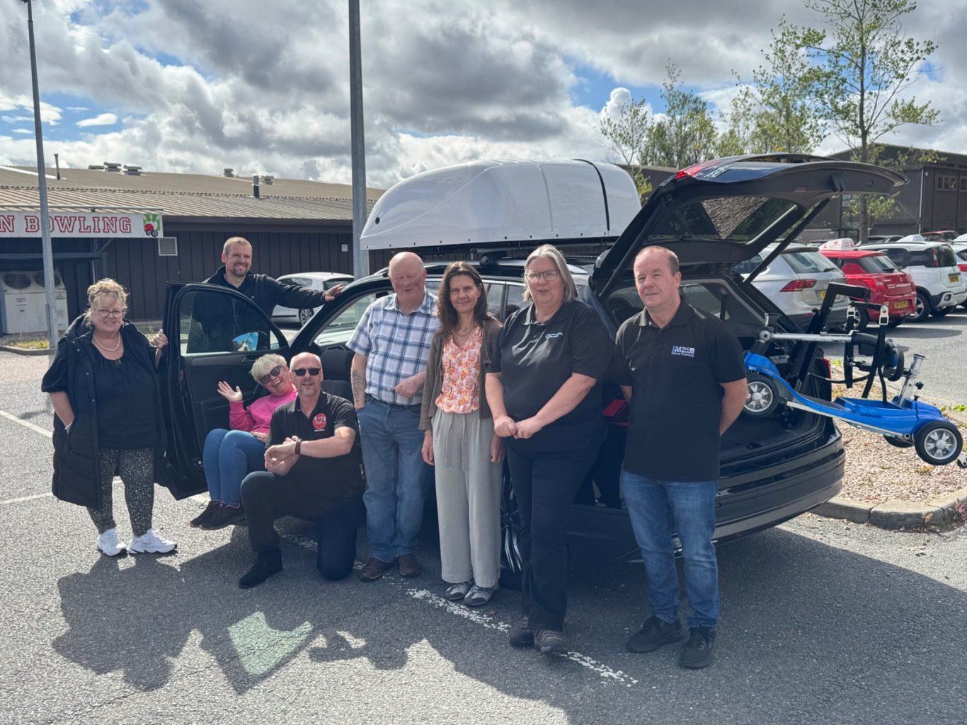 IDDSA Members with the DriveAbility Team